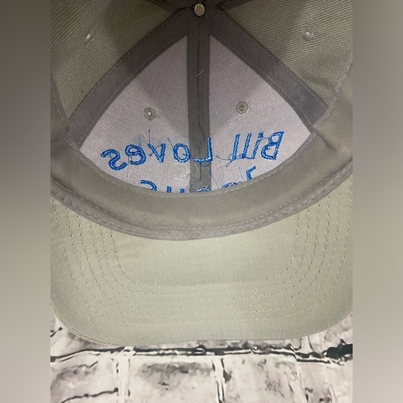 SWT Bill Loves Jesus Tan Baseball Hat - Picture 3 of 5